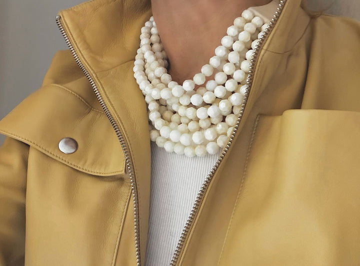 Medium Bella Ivory Necklace