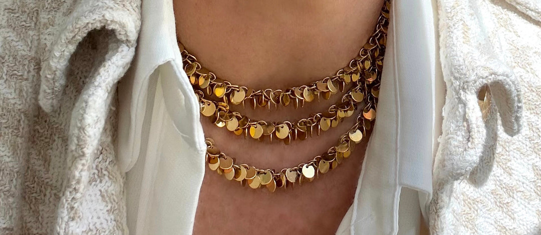 Elettra Gold Necklace