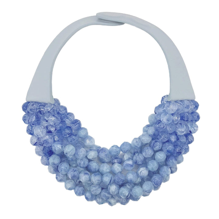 Gradated Bella Ischia Cornflower Necklace