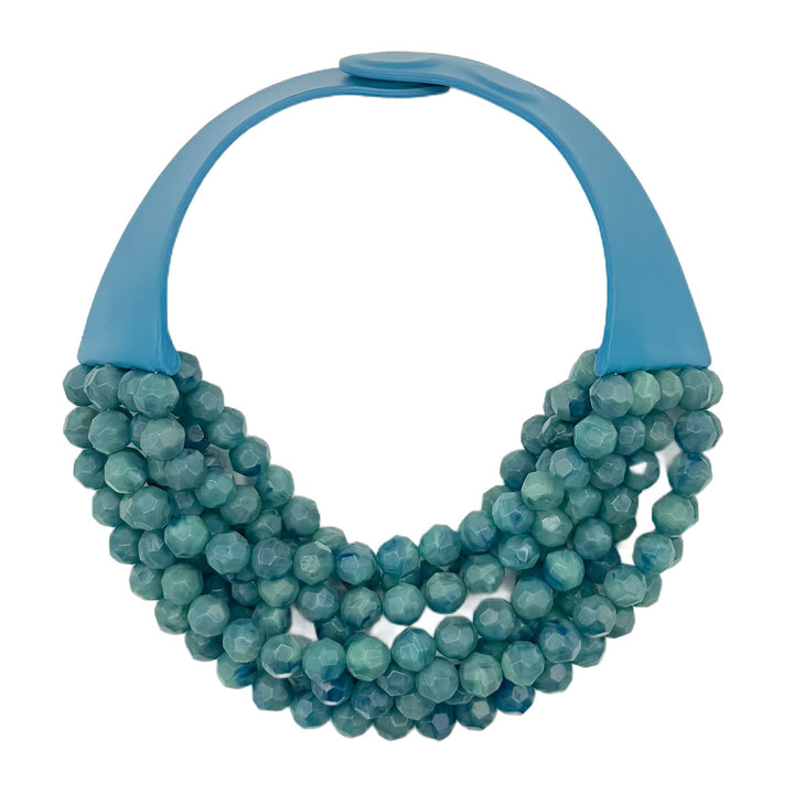 Bella Marble Teal Necklace