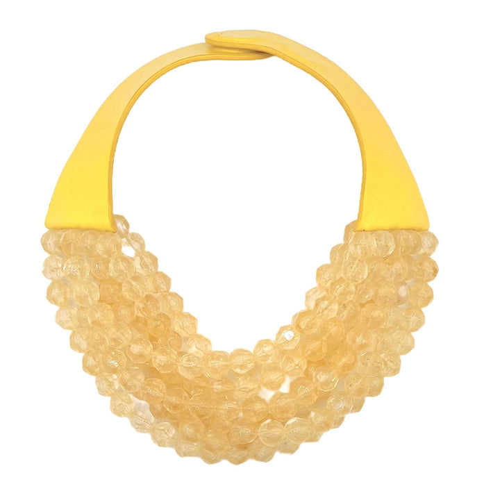 Transparent Bella Yellow Necklace -  Fairchild Baldwin