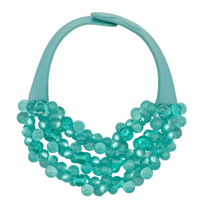 The Bubble Aqua Necklace