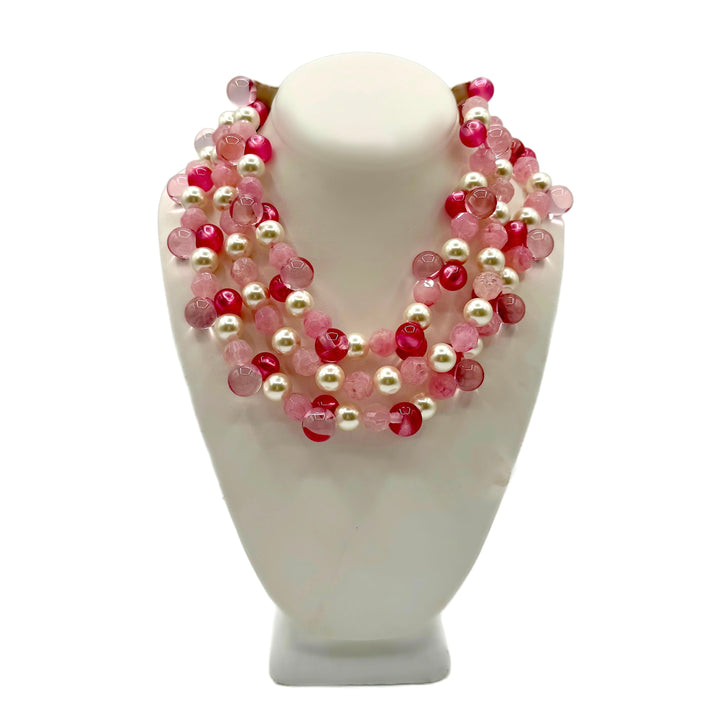Gisella Pink Blush Necklace