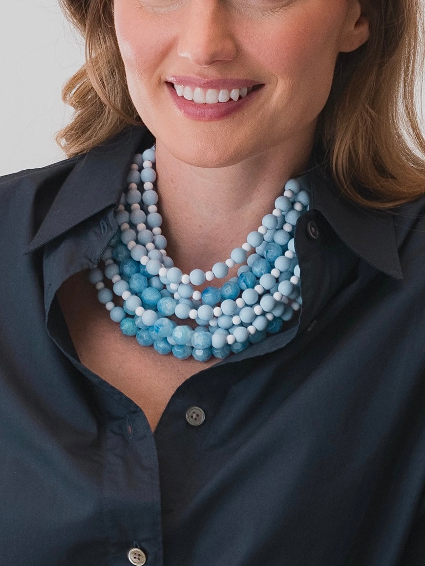 Chelsea Cornflower Necklace