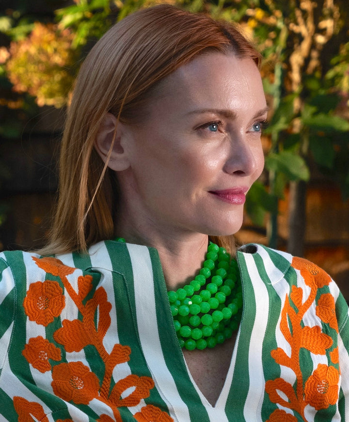 Bella Paradise Green Necklace