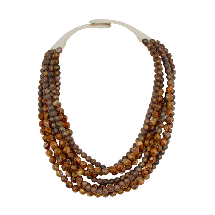 Helena Deep Tortoise Necklace -  Fairchild Baldwin