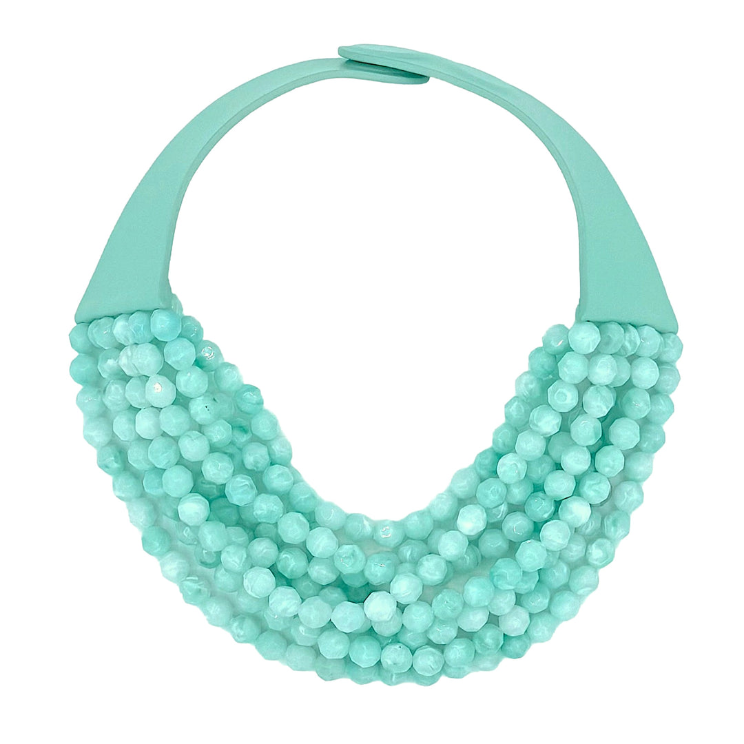 Medium Bella Aqua Necklace
