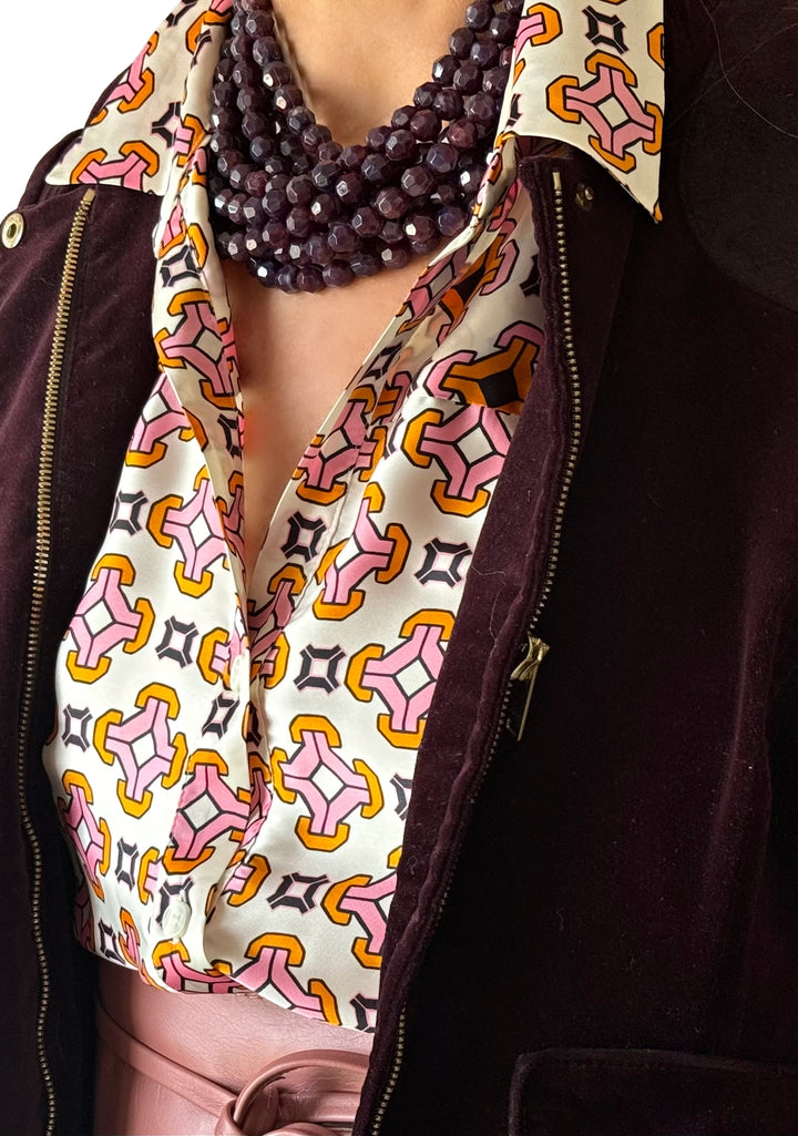 Laura Aubergine Necklace