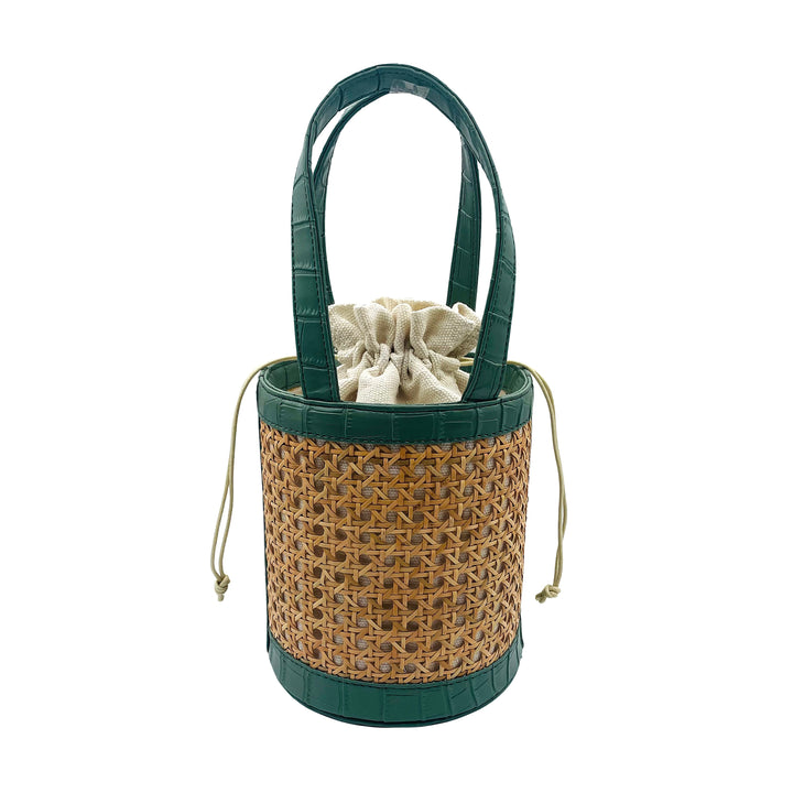 Bucket Green Handbag