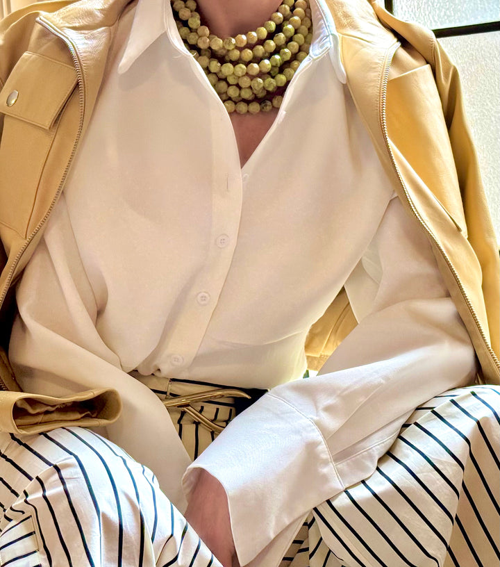 Bella Marble Citrus Necklace
