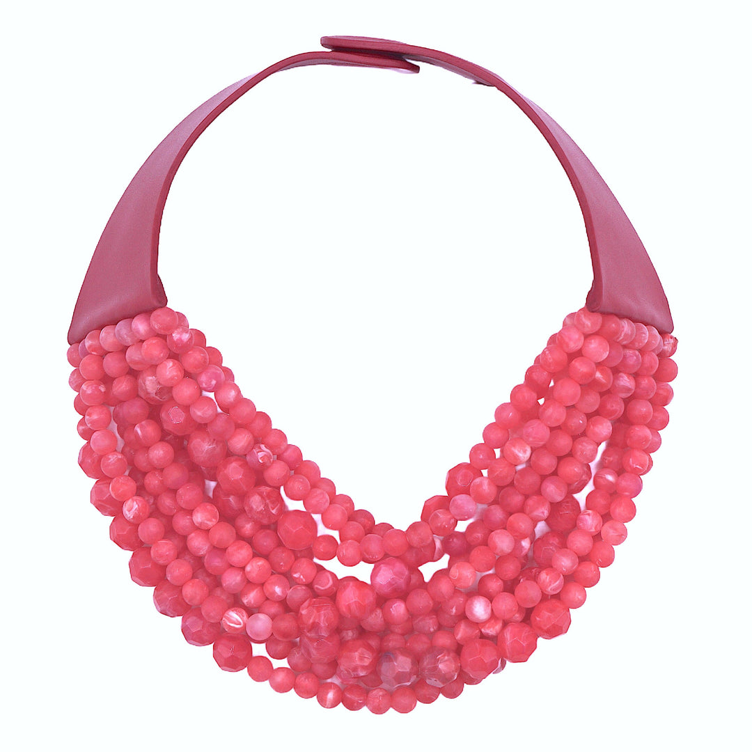 Marcella Marble Strawberry Necklace