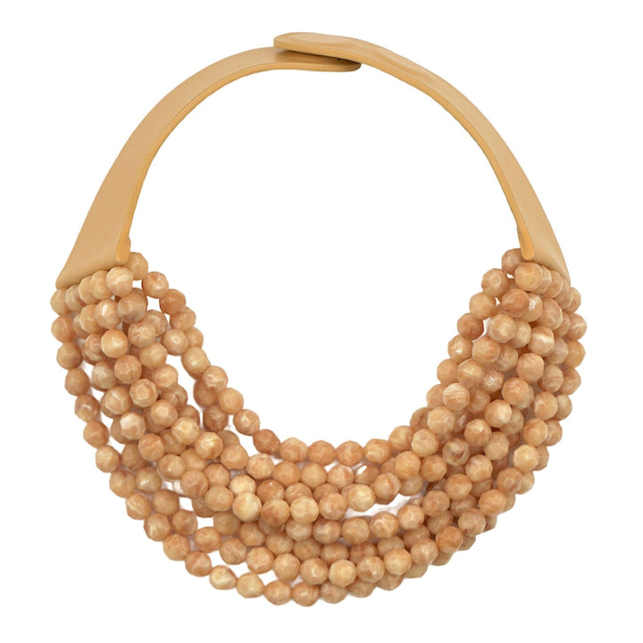 Medium Bella Summer Camel Necklace