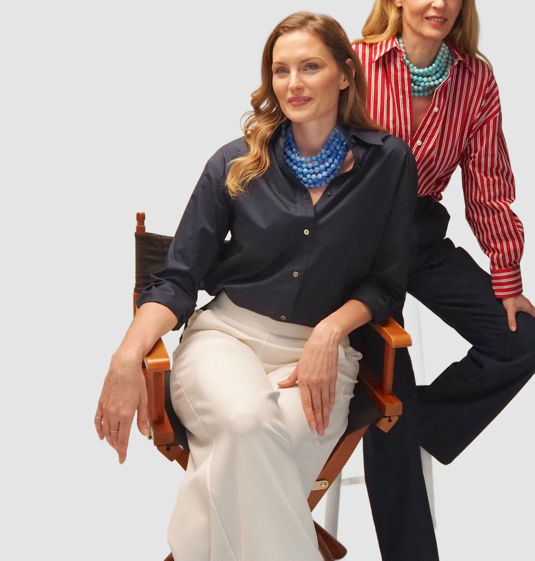 Gradated Bella Ischia Cornflower Necklace