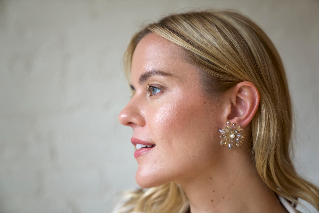 Rosette Earrings -  Fairchild Baldwin