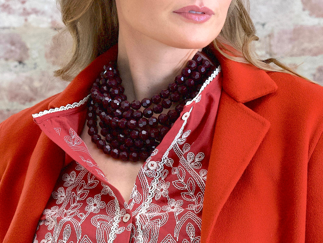 Bella Mulberry Necklace -  Fairchild Baldwin