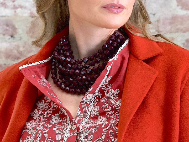 Bella Mulberry Necklace -  Fairchild Baldwin
