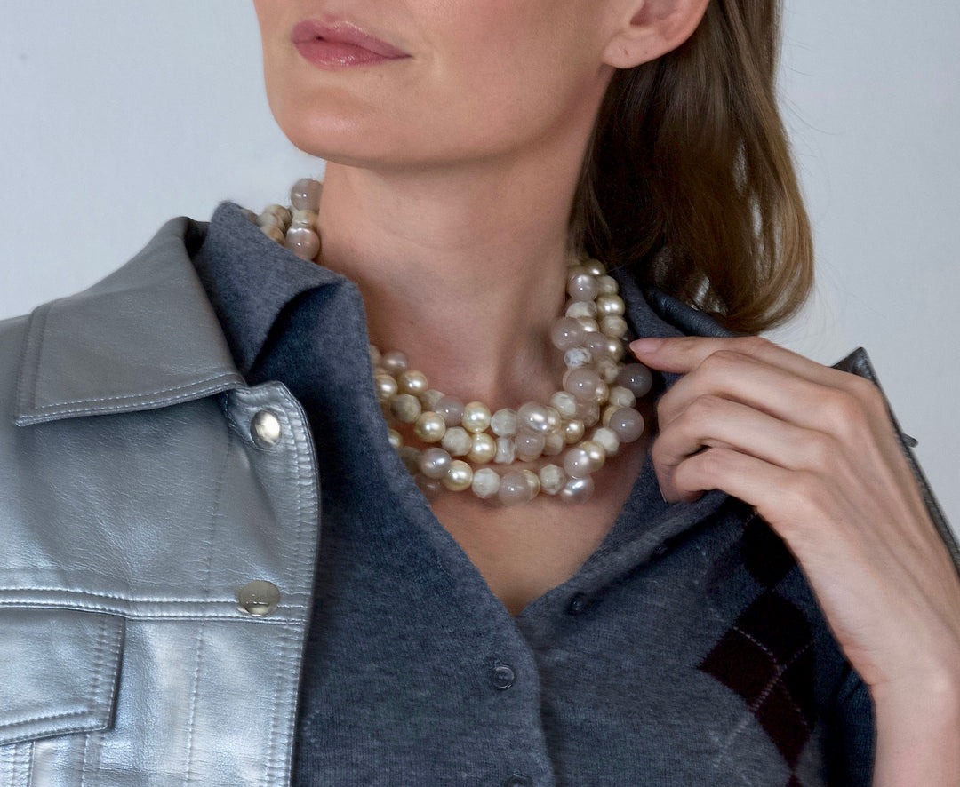 Gisella Champagne Necklace
