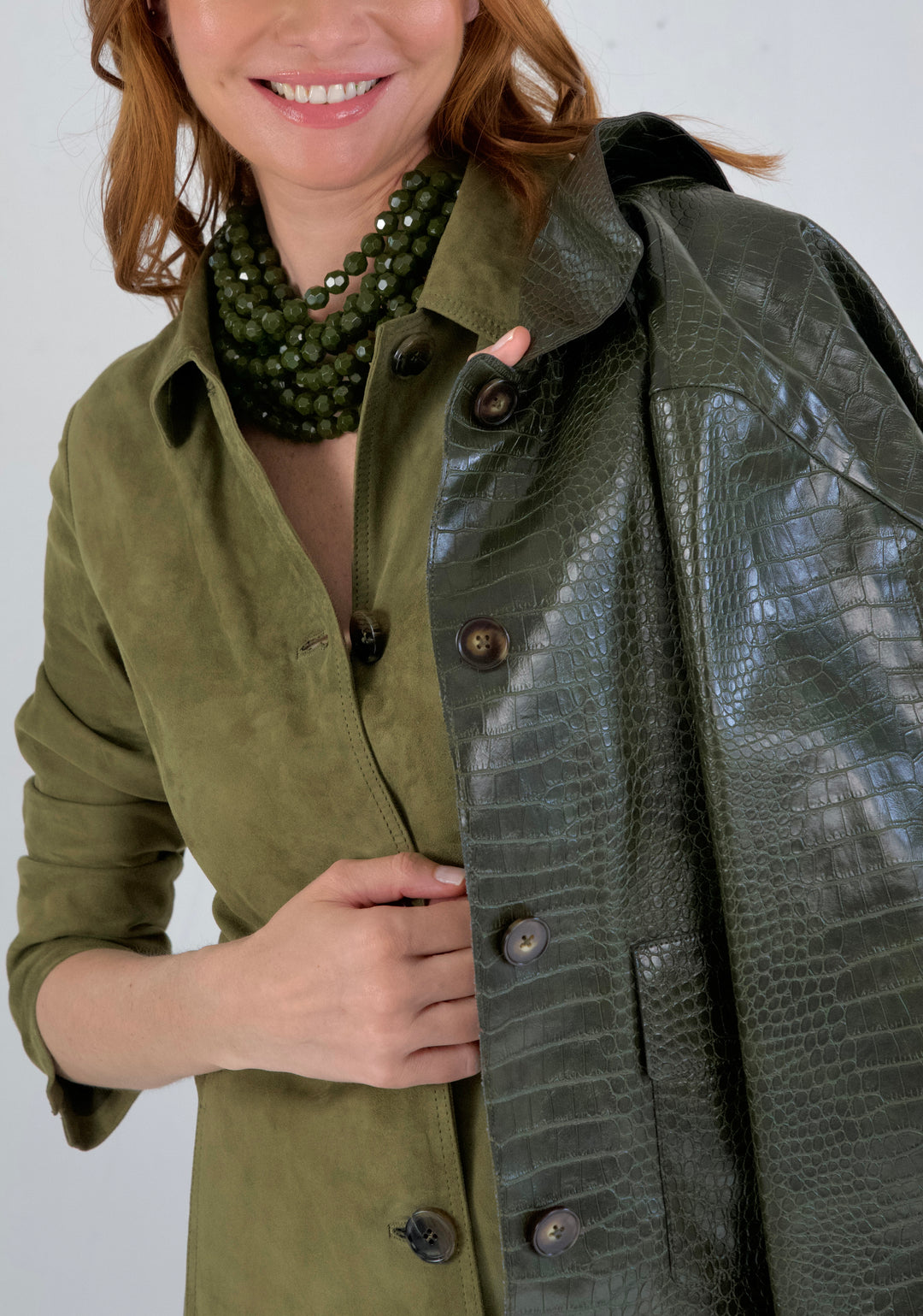 Bella Olive Necklace -  Fairchild Baldwin