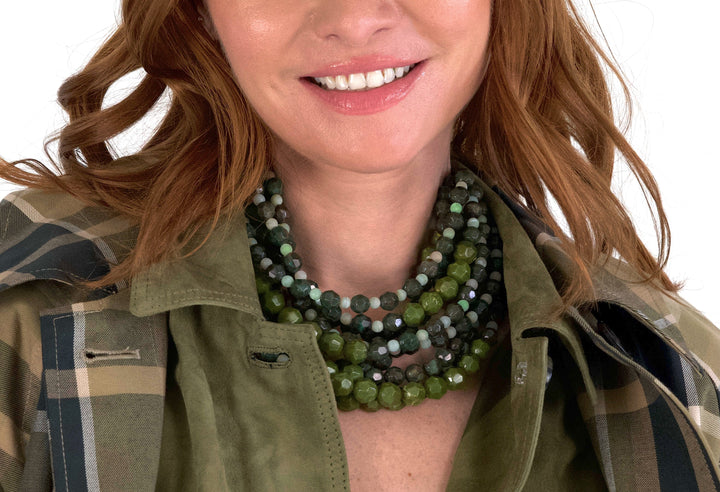 Chelsea Olive Necklace