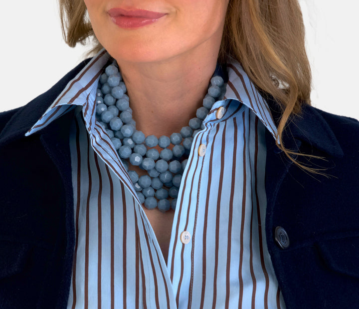 Bella Slate Necklace -  Fairchild Baldwin
