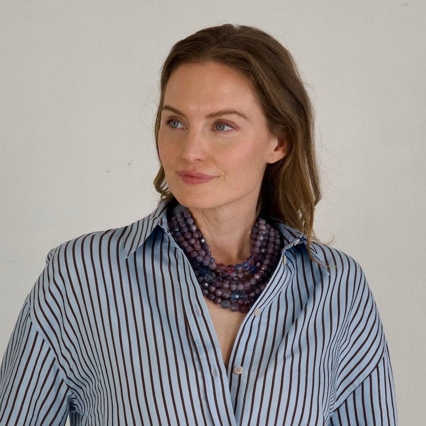 Bella Grace Periwinkle Necklace -  Fairchild Baldwin