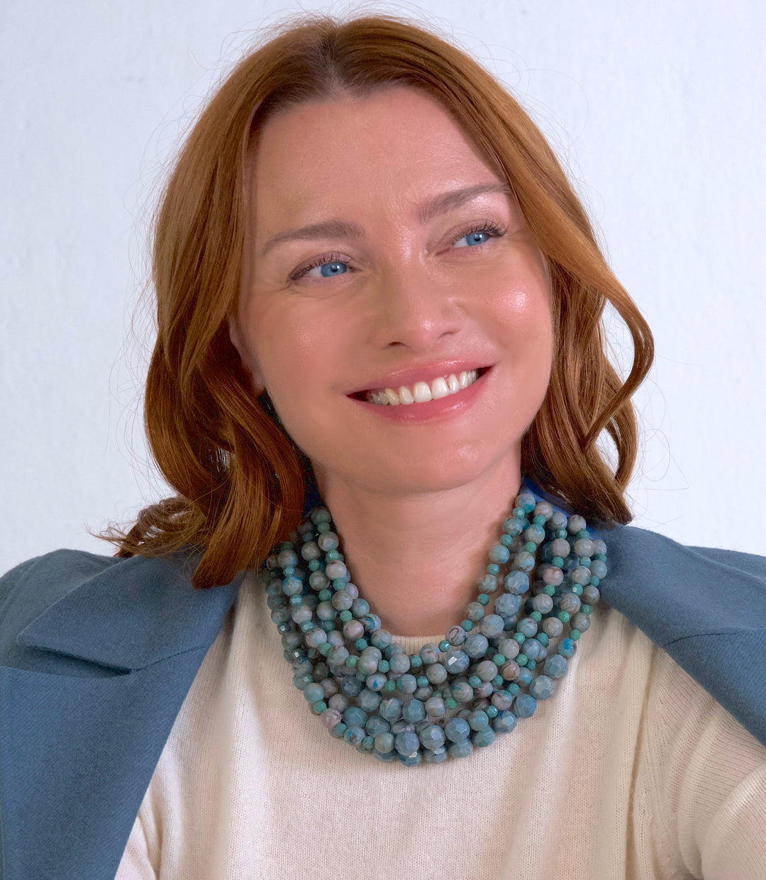 Chelsea Marble Celadon Green Necklace