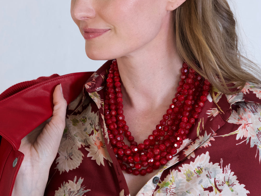 Helena Ruby Necklace -  Fairchild Baldwin