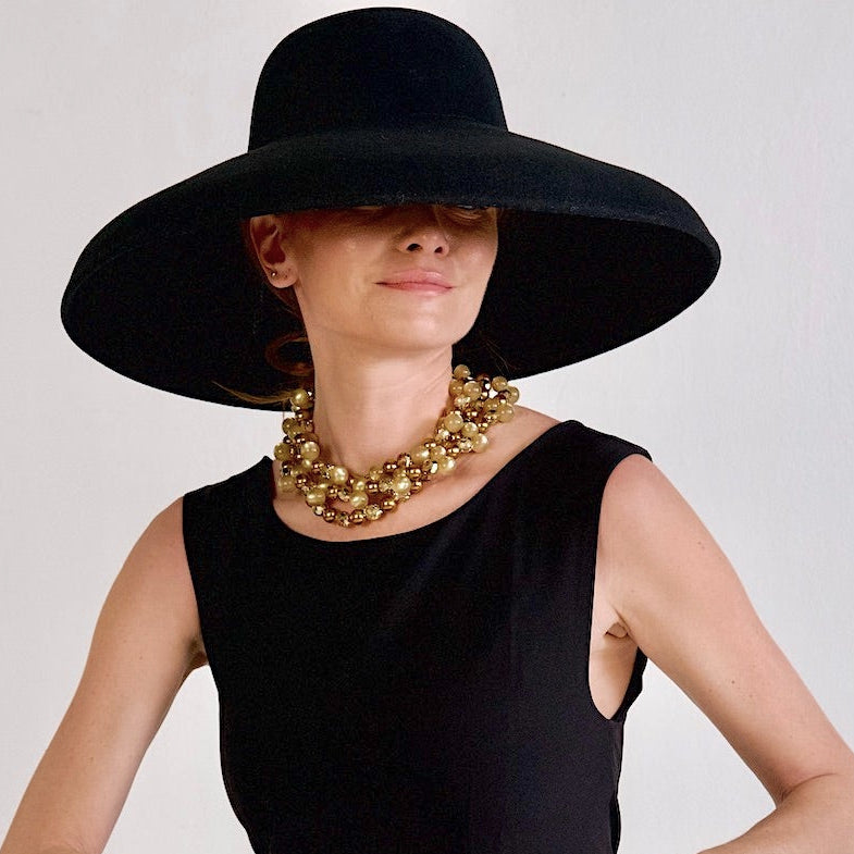 Gisella  Antique Gold Necklace -  Fairchild Baldwin