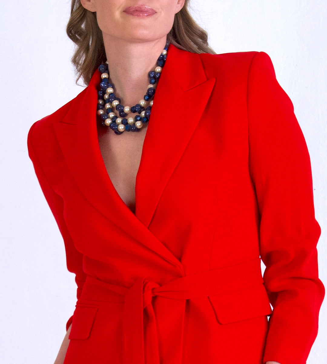 Gisella Navy Necklace