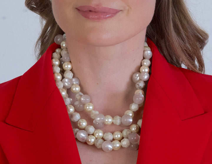 Gisella Champagne Necklace