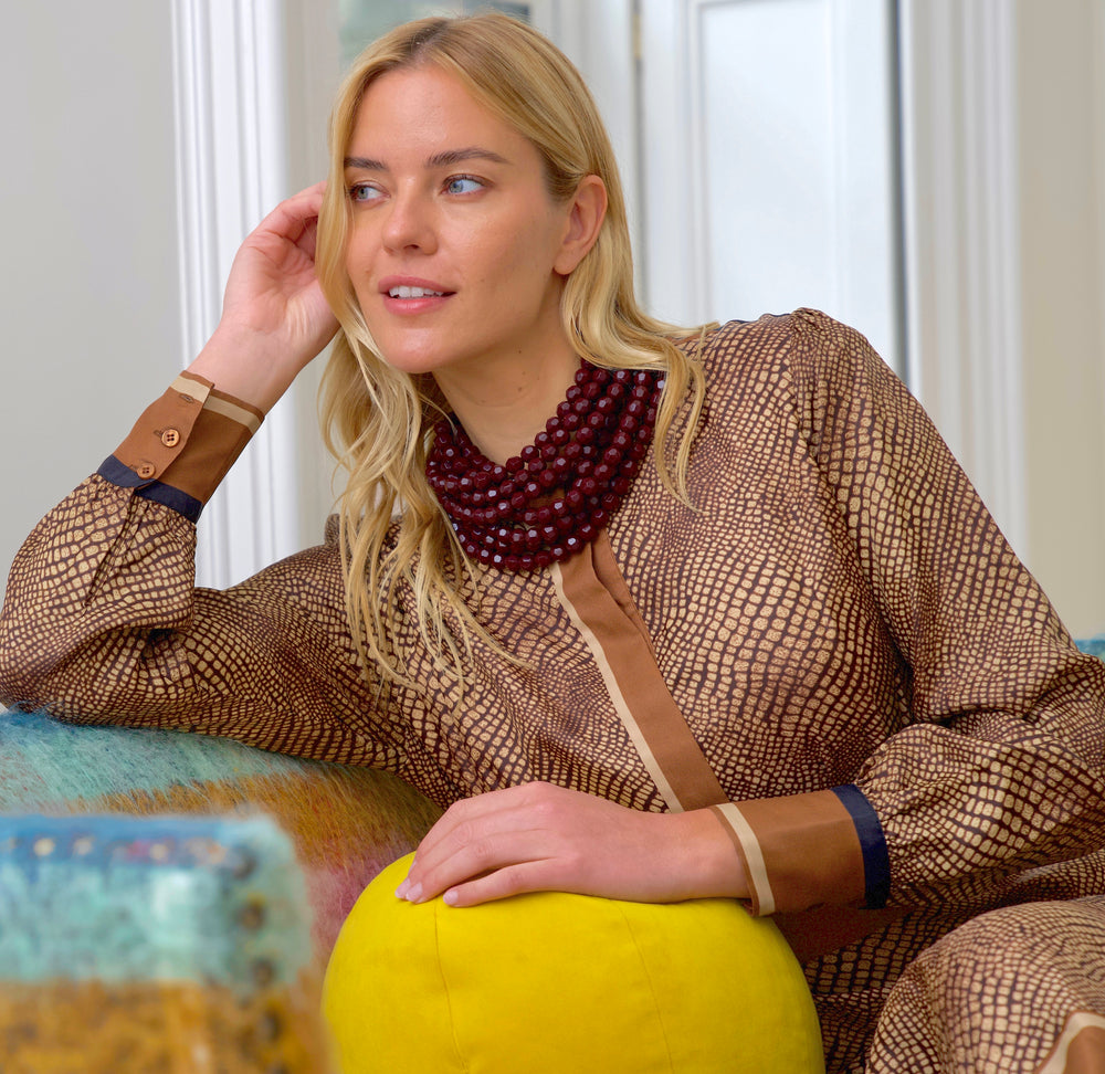 Bella Mulberry Necklace -  Fairchild Baldwin