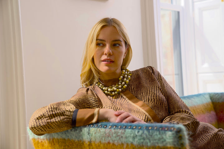 Gisella Pistachio Necklace