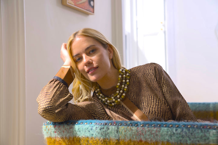 Gisella Pistachio Necklace