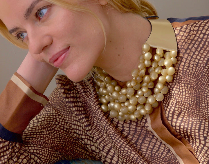 The Bubble Gold Necklace