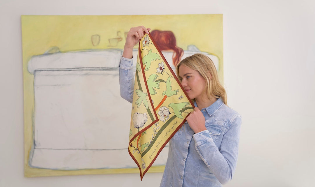 Birds of a Feather Scarf -  Fairchild Baldwin