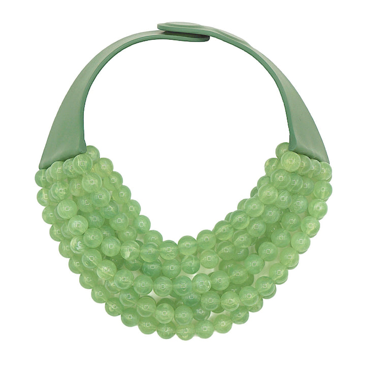 Round Bella Jade Necklace