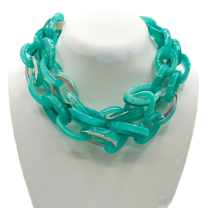 Harper Aqua Necklace