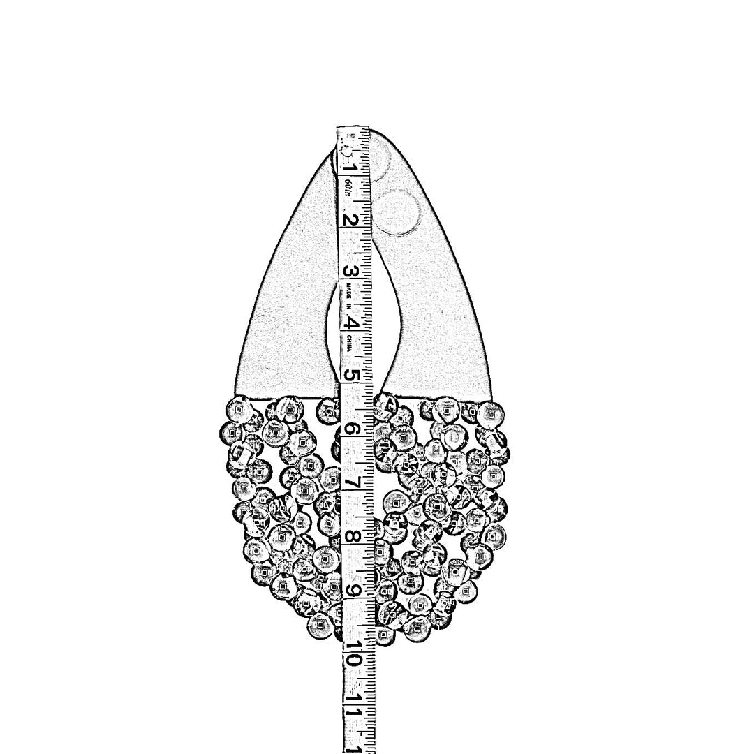 The Bubble Marble Cafe Au Lait Necklace -  Fairchild Baldwin