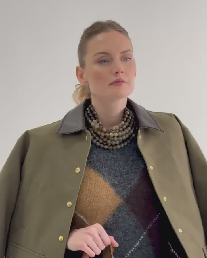 Bella Gradated Camouflage Necklace