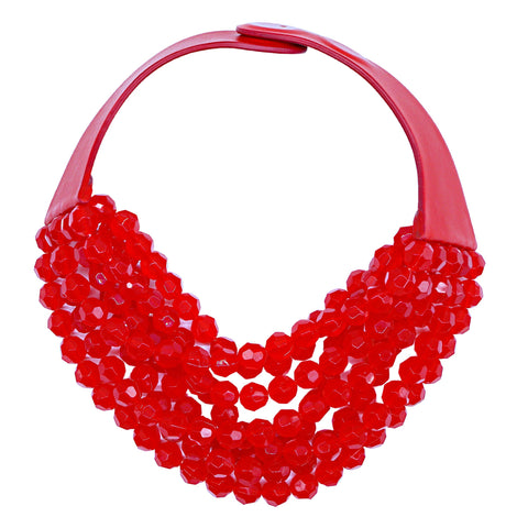 Lacquer Horn Necklace