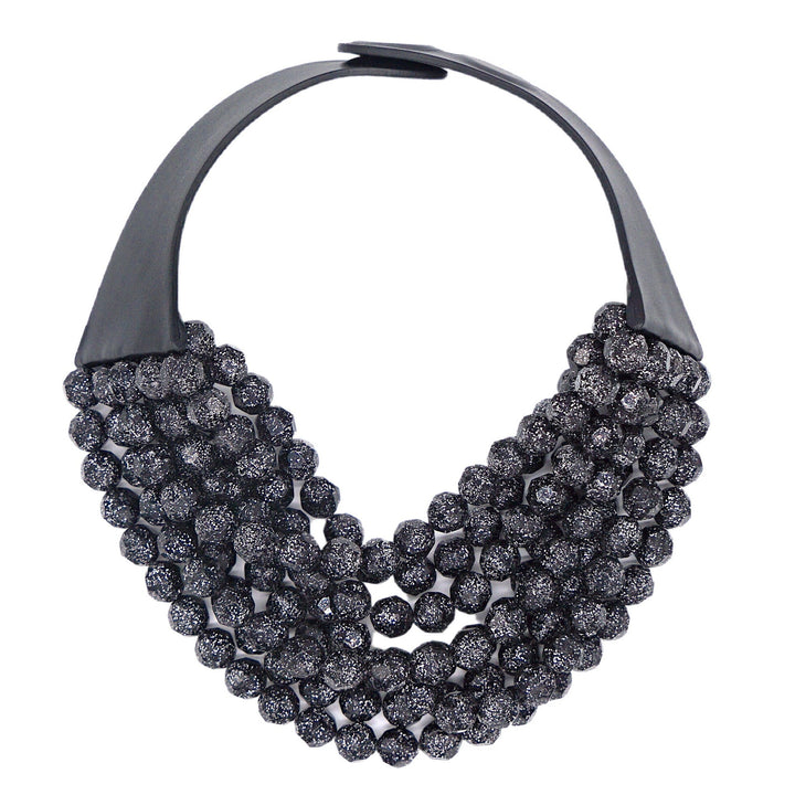 Bella Mineral Anthracite Necklace