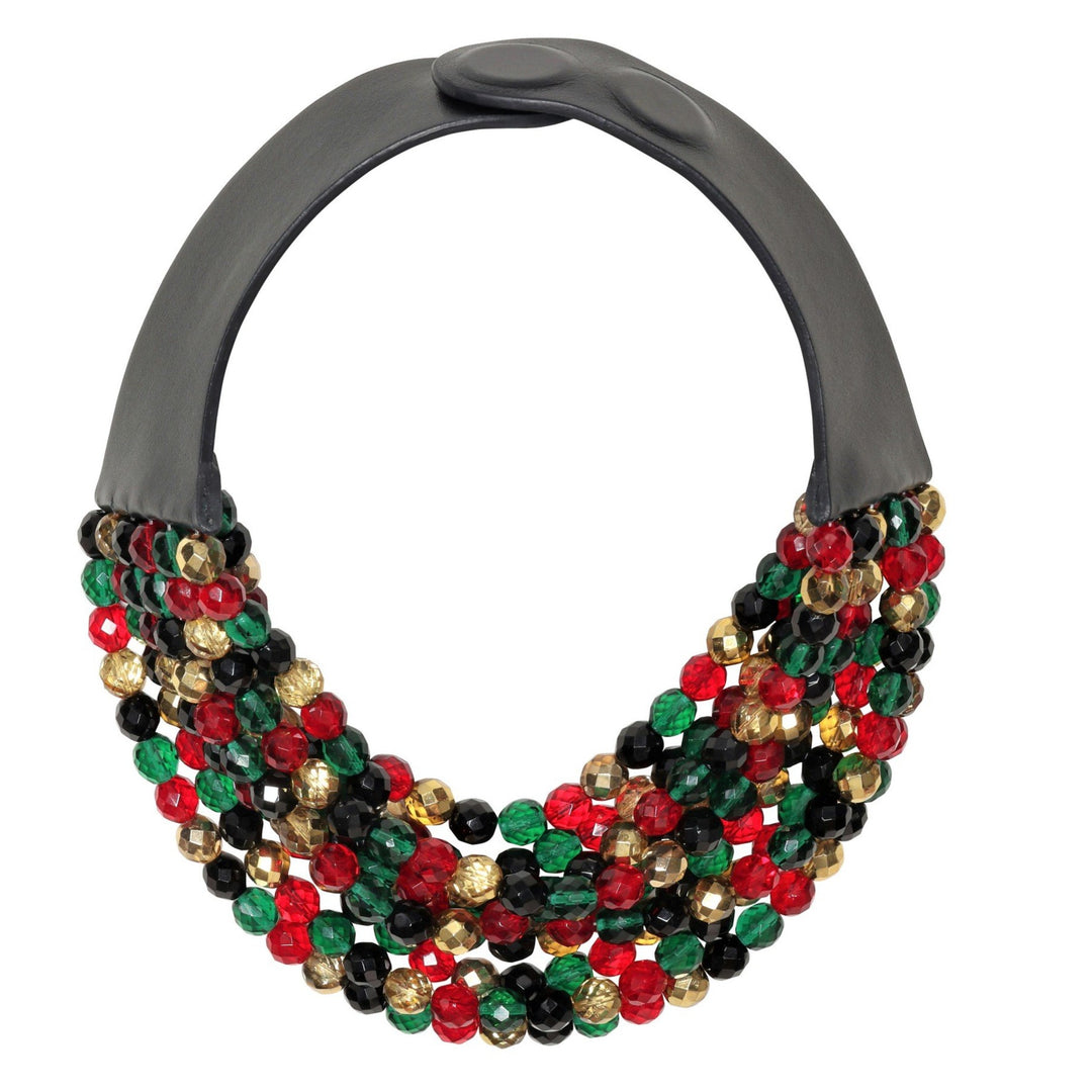 Medium Bella Holiday Red Necklace