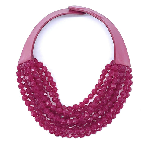 Carnation Pink Necklace