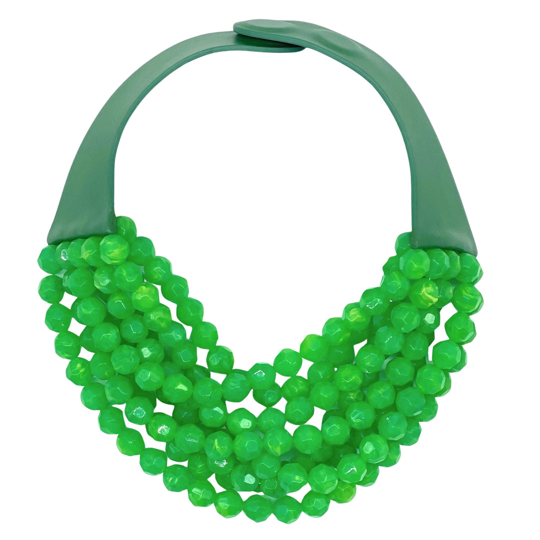 Bella Palm Green Necklace