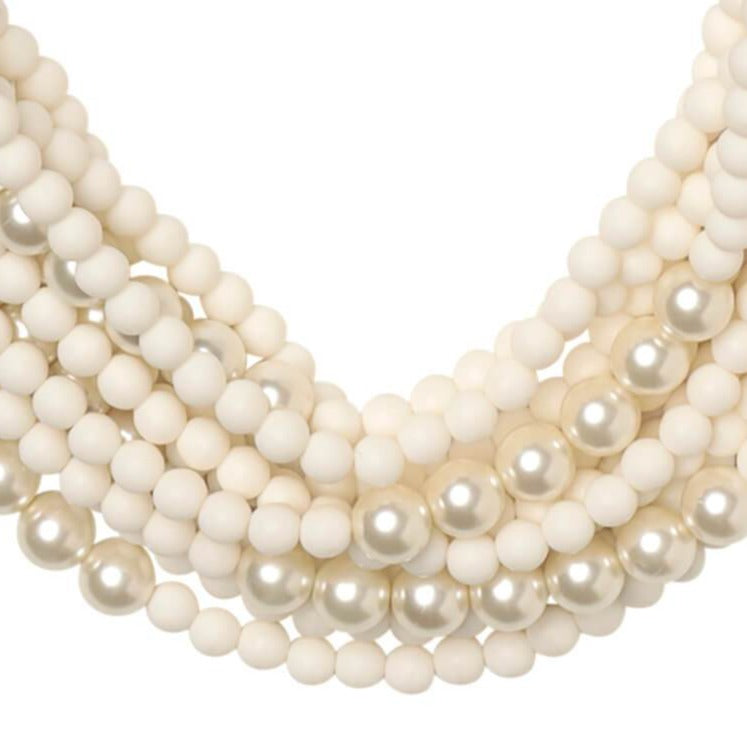 Marcella Cream Pearl Necklace