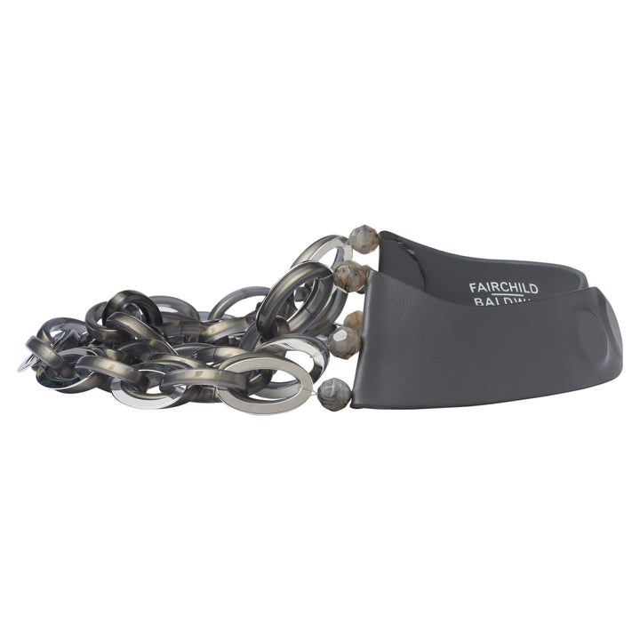 Grey Metallic - Fairchild Baldwin - Handmade in Italy