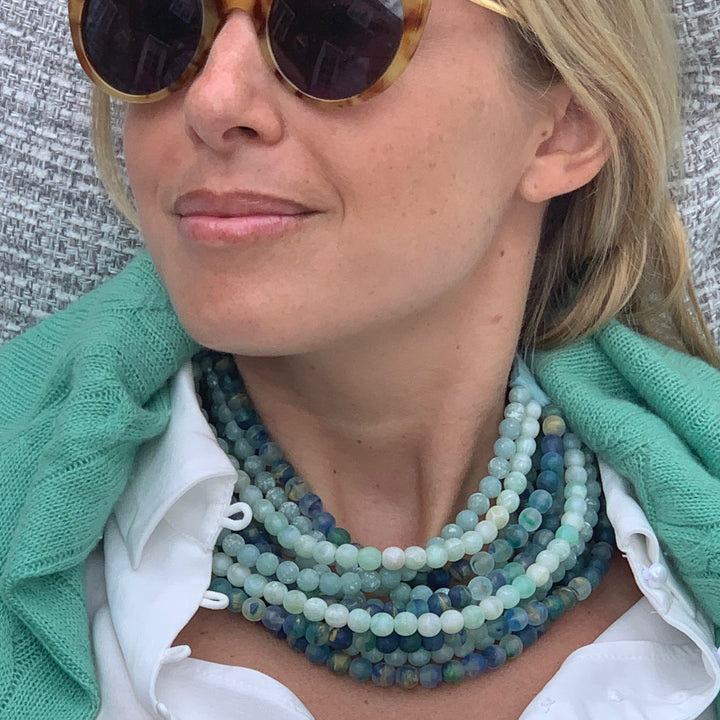 Marble Sea Green - Fairchild Baldwin - Handmade in Italy